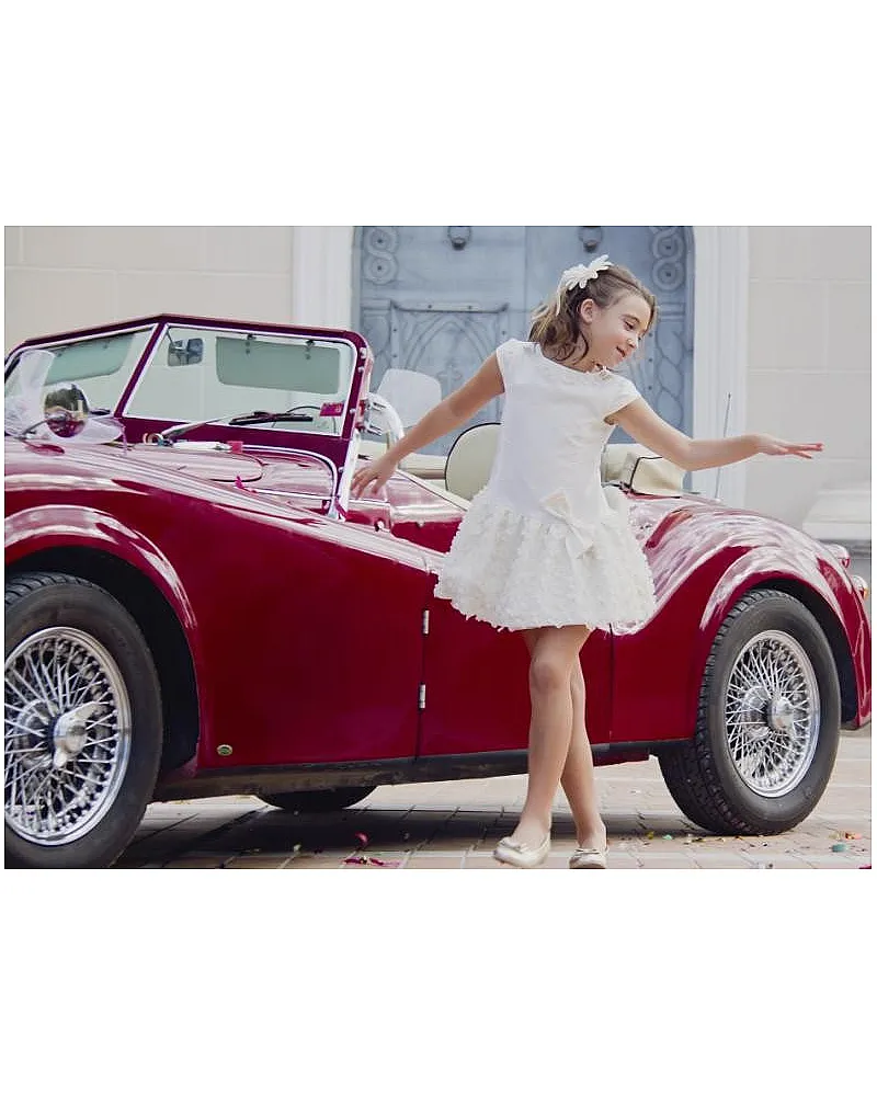 VESTIDO TALLE BAJO CEREMONIA