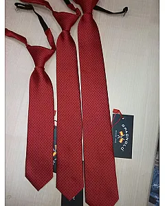 CORBATA TOPOS ROJO