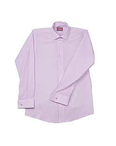 CAMISA CUELLO ITALIANO (CELESTE)