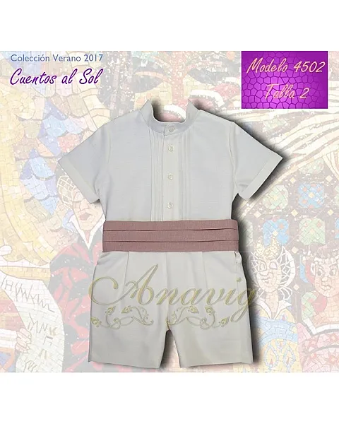 CONJUNTO CEREMONIA NIÑO( EOSA)