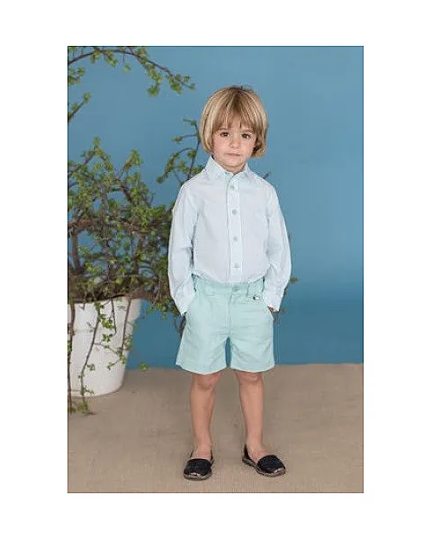 PANTALON CORTO Y CAMISA