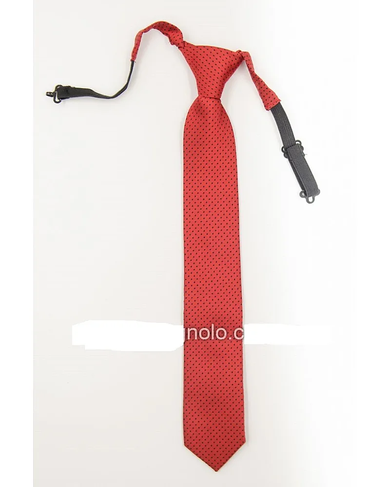 CORBATA TOPOS ROJO