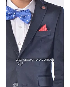 AMERICANA GABARDINA ELASTANO MARINO