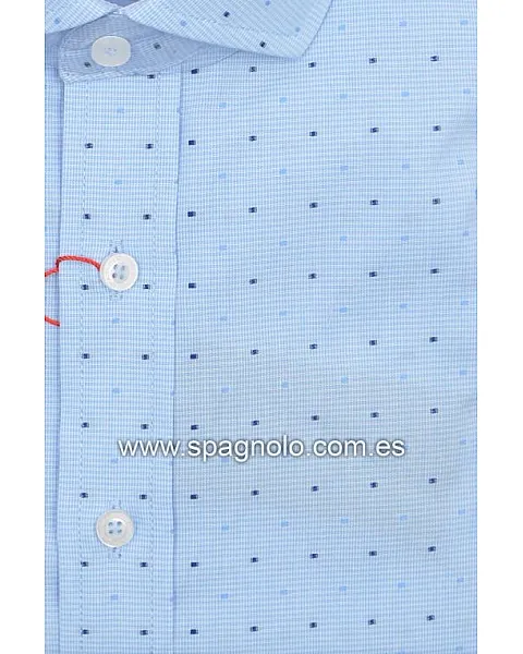 CAMISA JACQUARD CUTAWAY
