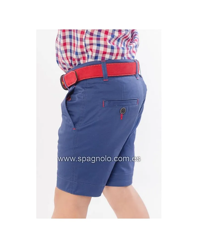 SPAGNOLO BERMUDA GABARDINA ELASTANO