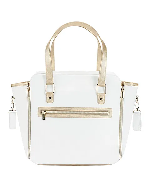 Bolso de bebé en polipiel acolchado