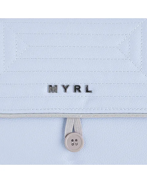 Cambiador de bebé en polipiel con aplique