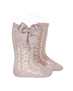 CALCETIN CALADO ALTO MOÑAS MAQUILLAJE