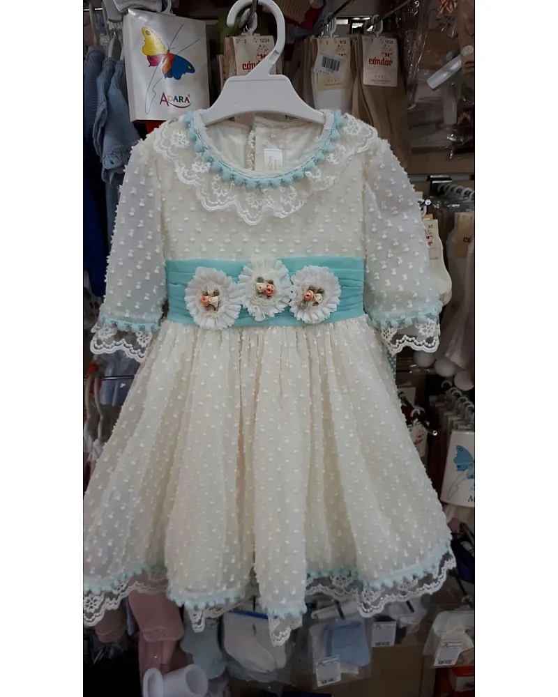 PLUMA VESTIDO + TOCADO