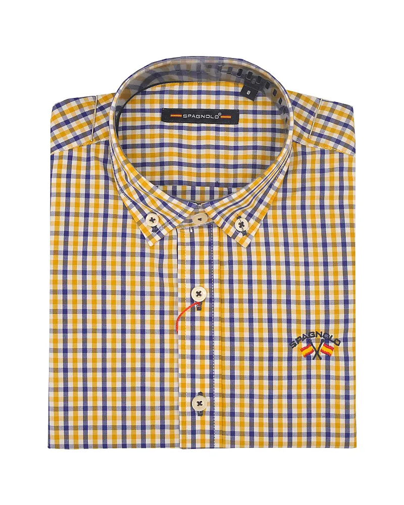 CAMISA CUELLO BOTON POPELIN 4525 C/001013