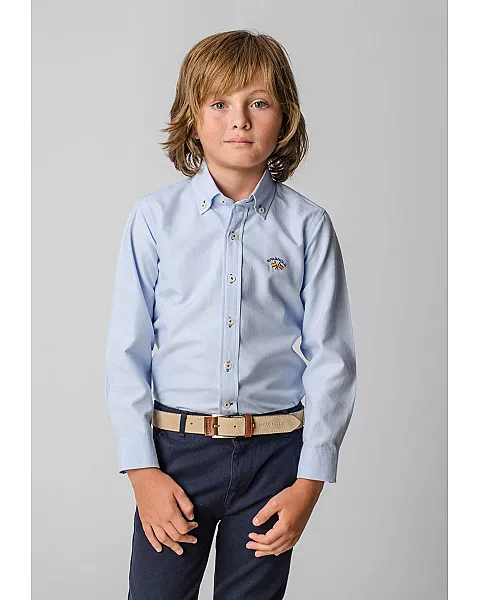  CAMISA CUELLO BOTON BASICA OXFORD 4068 C/000060