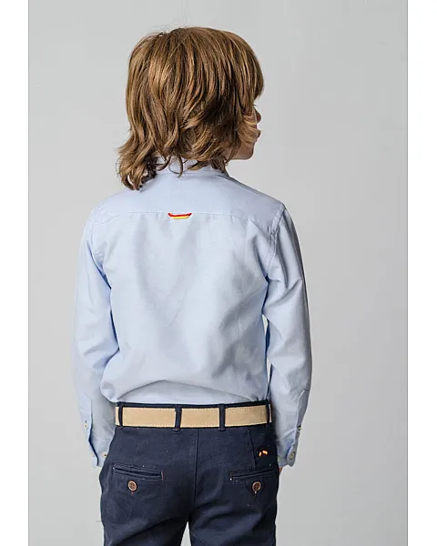  CAMISA CUELLO BOTON BASICA OXFORD 4068 C/000060