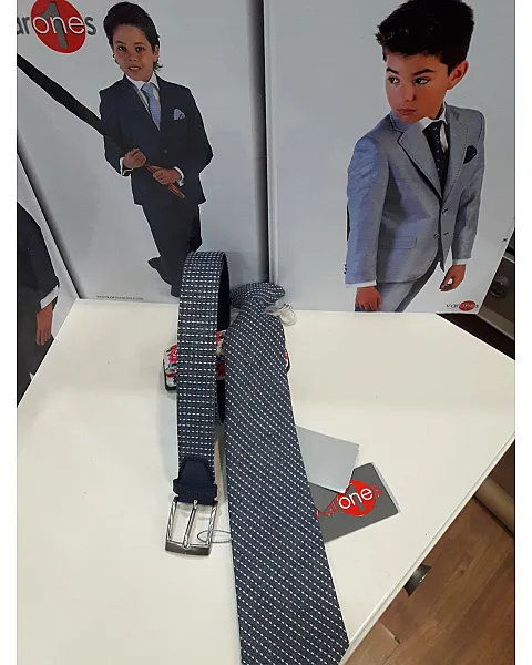 CINTURON TEXTIL ESTAMPADO 