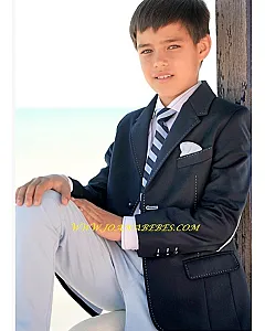 TRAJE CHAQUETA REGULAR FIT (AZUL TINTA)