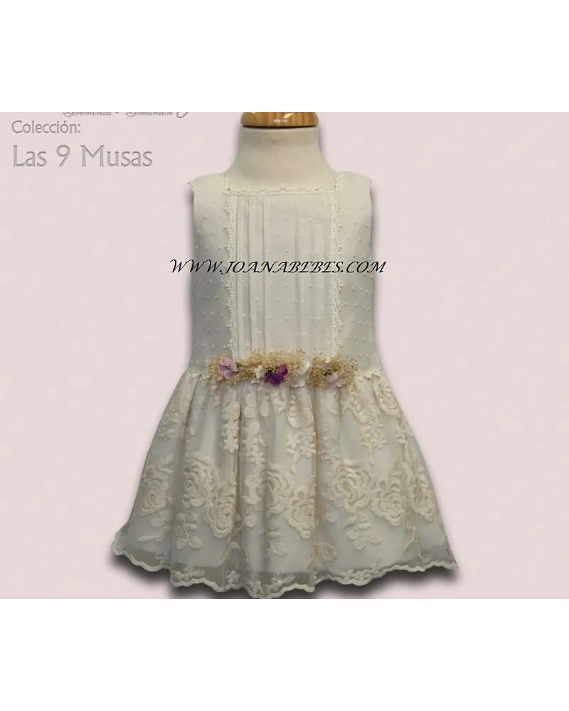 VESTIDO TALLE BAJO CEREMONIA