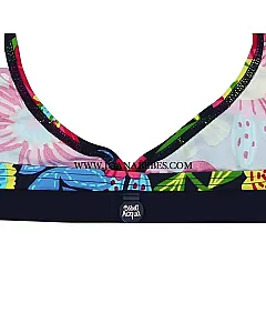 VESTIDO SATEN ESTMAPADO