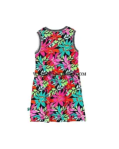 VESTIDO PUNTO FLAMÈ PLUMAS