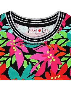 VESTIDO PUNTO FLAMÈ PLUMAS