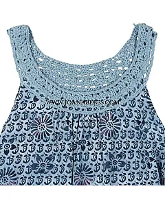 VESTIDO PUNTO FLAMÈ PLUMAS