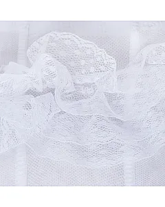 LEOTARDO CON VOLANTES ROSA