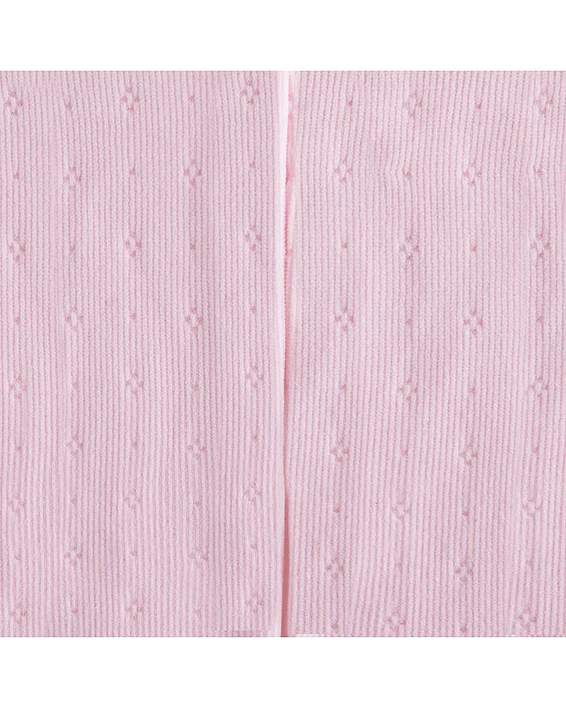 LEOTARDO CON VOLANTES ROSA