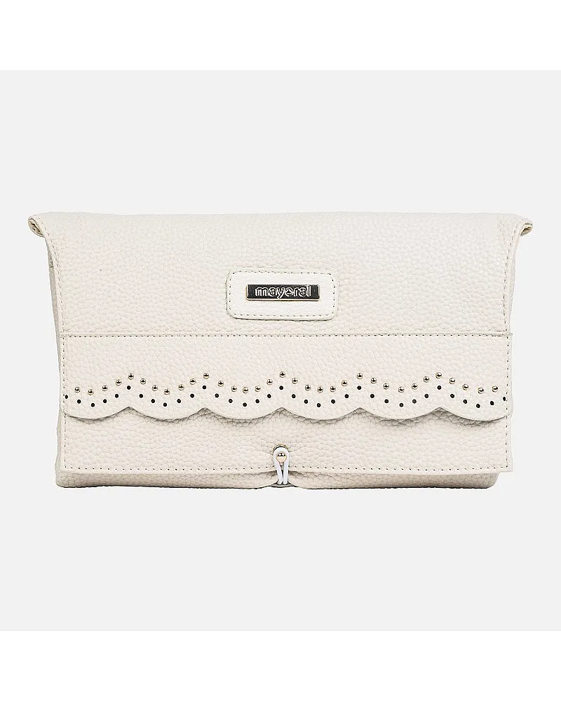 Bolso de bebé en polipiel con cremallera