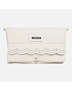 Bolso de bebé en polipiel con cremallera