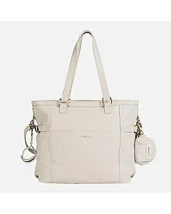 Bolso de bebé en polipiel con cremallera