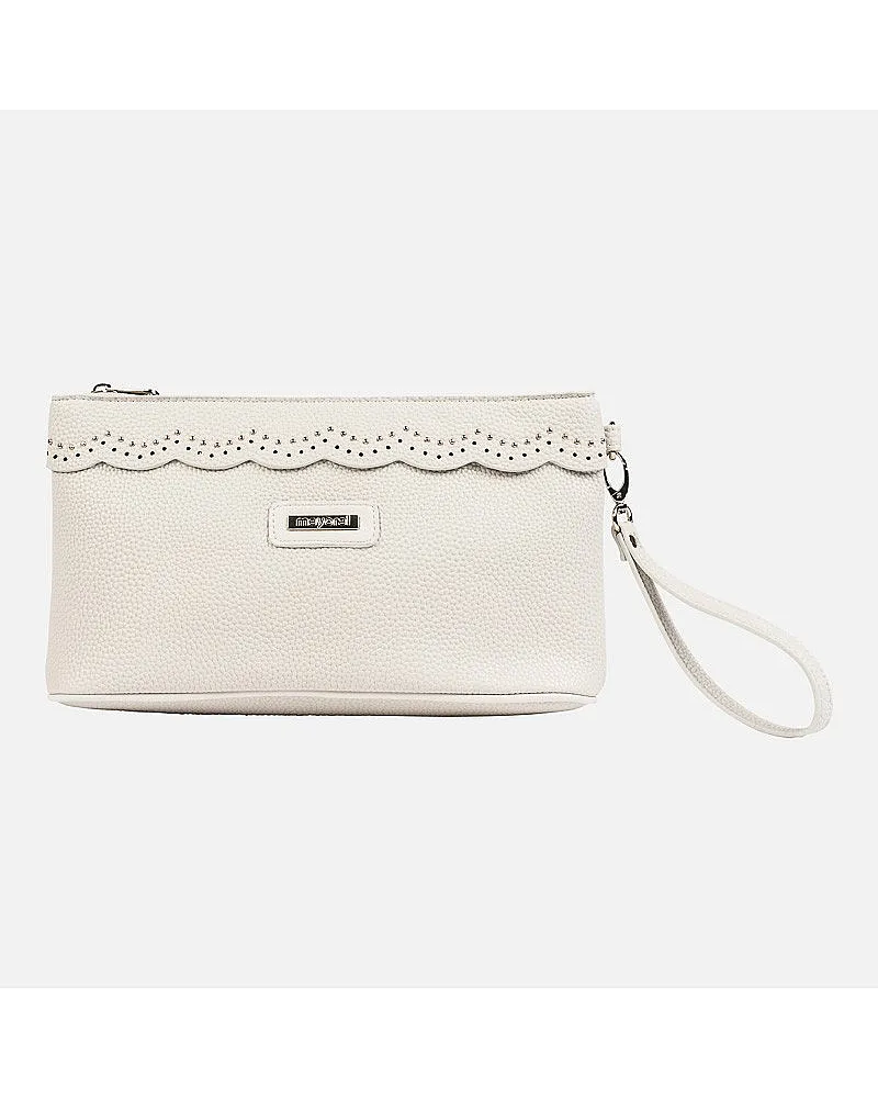 Bolso de bebé en polipiel con cremallera