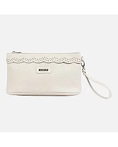 Bolso de bebé en polipiel con cremallera