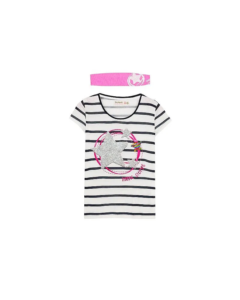 DESIGUAL CAMISETA NUNAVUT + DIADEMA