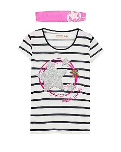 DESIGUAL CAMISETA NUNAVUT + DIADEMA