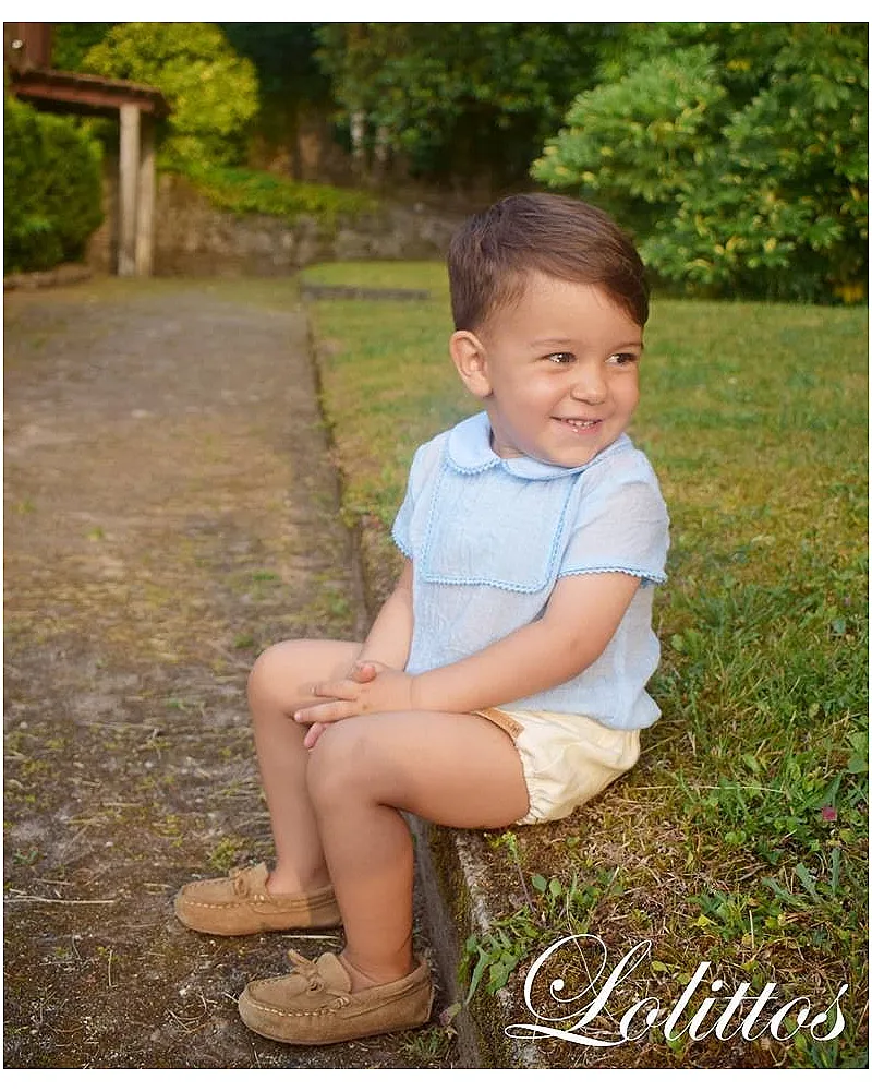 CAMISA Y RANA CARAMELO