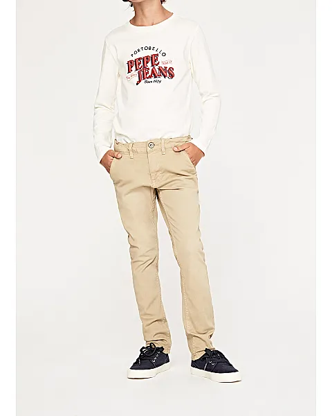 PT CHINO PITILLO BLUE BURN