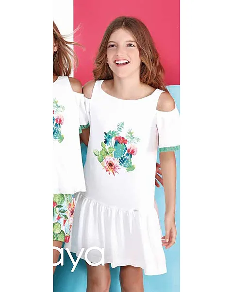 VESTIDO TRESCHIC BLANCO