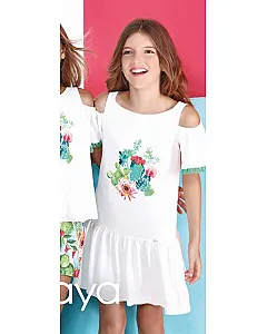 VESTIDO TRESCHIC BLANCO