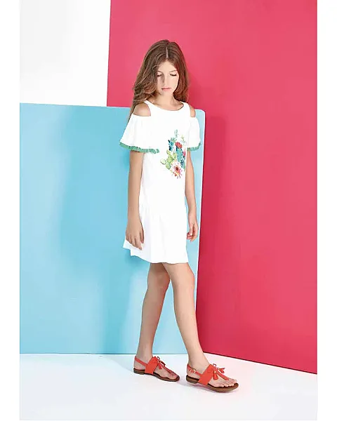 VESTIDO TRESCHIC BLANCO