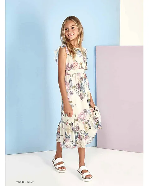 VESTIDO TRESCHIC LAVANDA