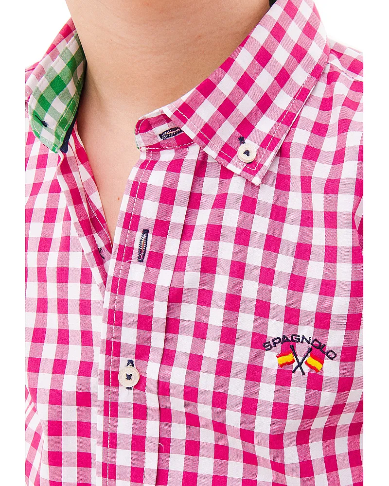 CM CUELLO BOTON POPELIN