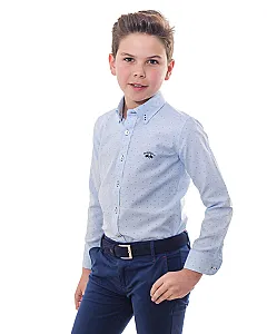 CM CUELLO BOTON BASICA POPELIN