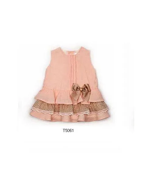 ROCHY VESTIDO LISO MELOCOTON