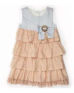 IRPA VESTIDO VOLANTES NUDE