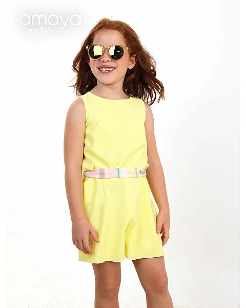 AMAYA MONO INFANTIL AMARILLO