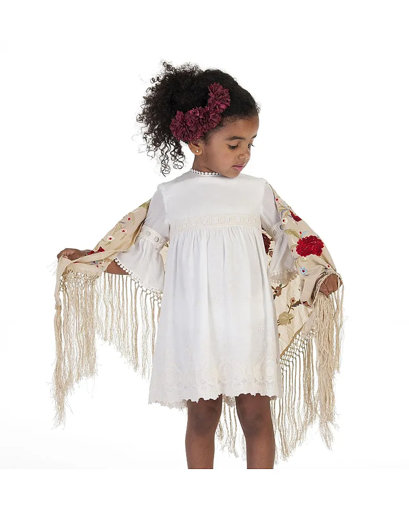 JOSE VARON VESTIDO BORDADO 01-30076