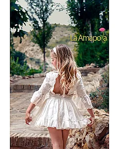 LA AMAPOLA ATENEA VESTIDO TALLE BAJO