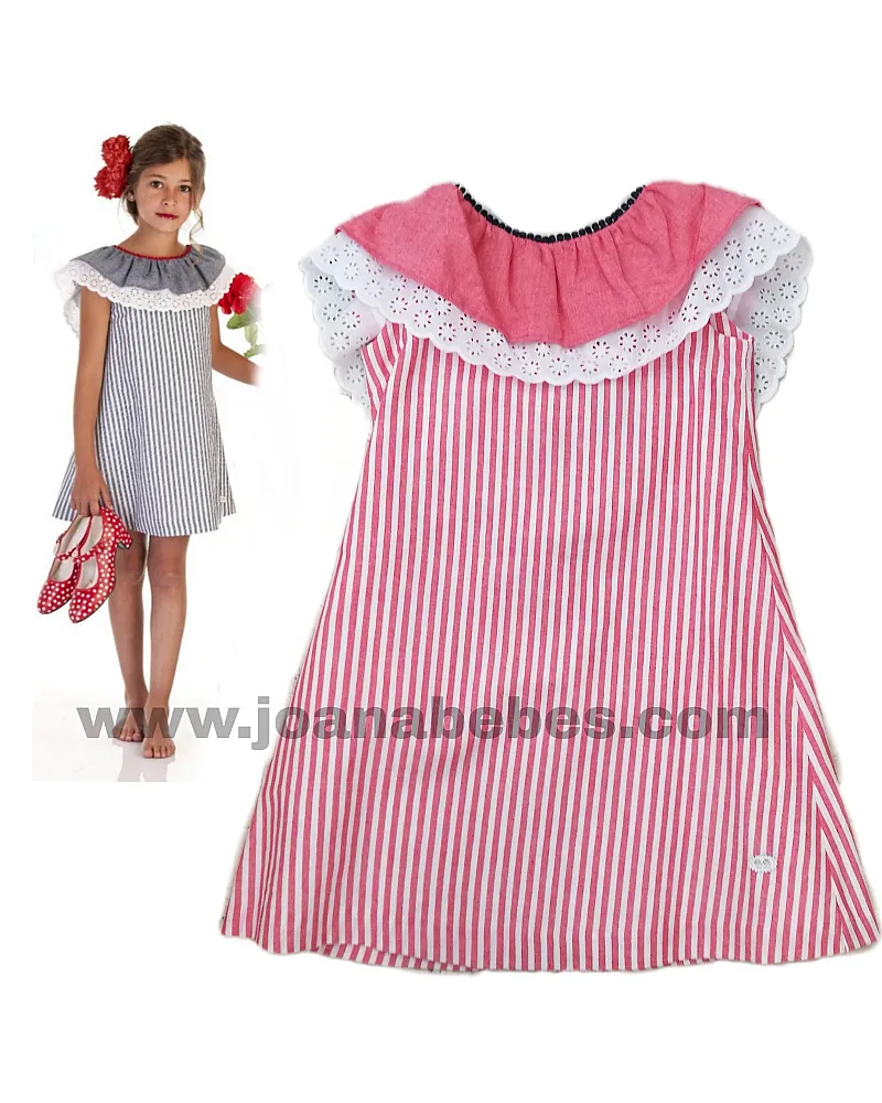 JOSE VARON VESTIDO RAYAS