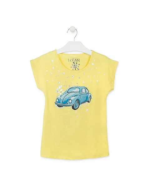 LOSAN CAMISETA CON MOTO ESTAMPADA 914-1214