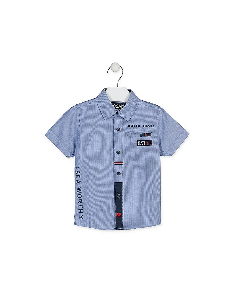 LOSAN CAMISA MANGA CORTA MULTIRAYAS 915-3000