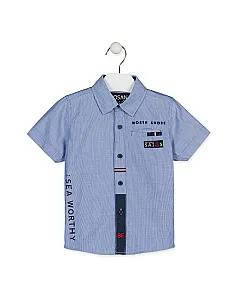 LOSAN CAMISA MANGA CORTA MULTIRAYAS 915-3000