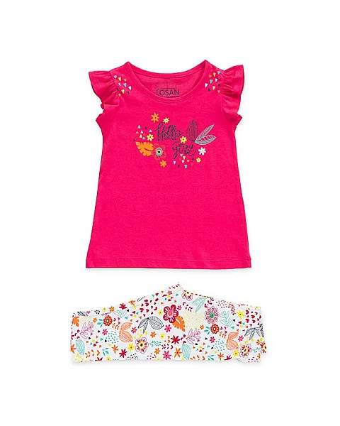 LOSAN CONJUNTO CAMISETA Y LEGGINS